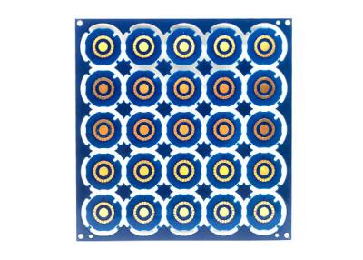 China Placa de circuito impresa echada a un lado de la máscara azul de los productos electrónicos de consumo de la caldera sola en venta