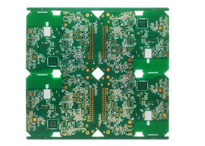 China 0.1mm Hole HASL Fr4 PCB Rigid Board 3mil Immersion Gold For Electronic for sale