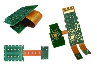 China Placa flexível rígida do PWB do material HDI da eletrônica FR4+PI 1-40 camadas com ISO, UL, IATF16949 à venda