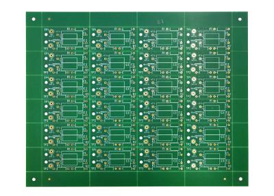 Китай Зеленый двойник меди HASL FR4 280um встал на сторону монтажная плата радиотехнической схемы PCB ISO14001 продается