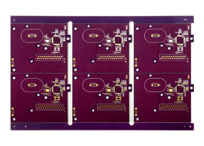 China Red Silk 8L 1u'' HDI Multi Layer PCBs OSP ENIG Custom PCB Manufacturer for sale