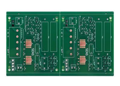 China Wholesale Customized 3mil HASL FR4 Prototype PCB Board 175um LPI With Green Mask for sale
