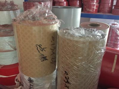 Chine Film de stratification de polyester de résistance à la traction, petit pain de fibre de polyester de 0.18mm pour le transformateur à vendre
