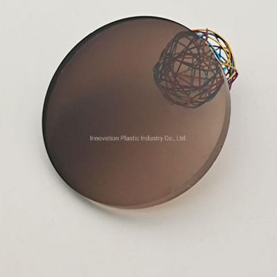 China Customized 1.56 Hc Tinted Solid Brown Optical Lens for sale