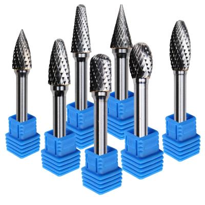 China Double Cut Extra Long Air Tools Carbide Rotary Burr 0.5mm for sale