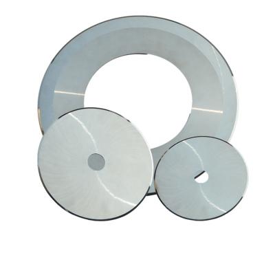 China Carton Round Tungsten Carbide Blades Corrugated Cardboard Toilet Rotary Tissue Paper for sale
