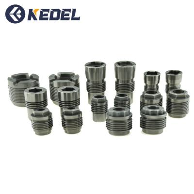 China YG20 Tungsten Carbide Thread Nozzle Central Machinery Drill Press Parts for sale