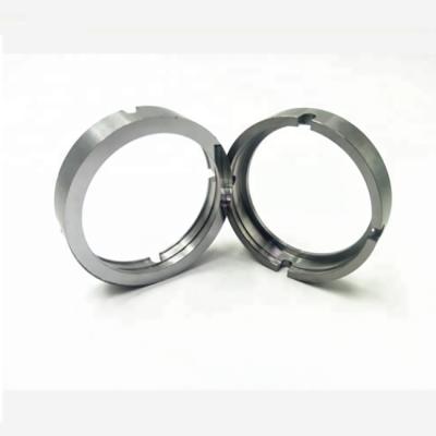 China Sintered Nickel Binder Tungsten Carbide Parts Abrasion Resistance Seal Washer for sale