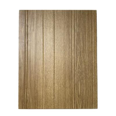 China A porta de armário impermeável da madeira compensada E0 E1 almofada portas da cozinha do painel à venda