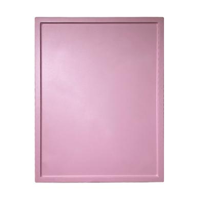 China Portas de armário lisas da cozinha de Shaker Interior Cabinet Door Panels da parte alta cor-de-rosa à venda