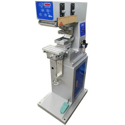China 5bar Pneumatic Pad Printing Machine 100x100mm Single Color Pad Printing Machine for sale