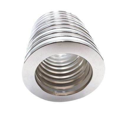 China Magnetos de anillo de neodimio de plata de alta potencia de 6 mm para uso industrial en venta