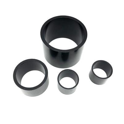 China Black Sintered Bonded Neodymium Magnet Custom Radial Ring Magnet for sale