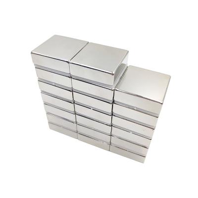 China Sintered Neodymium Rare Earth Block Magnets Rectangle Industrial for sale