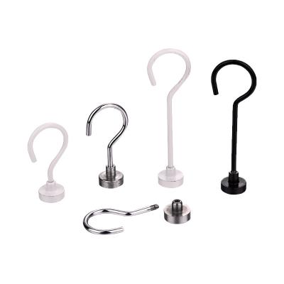 China Metal Magnetic Swivel Hooks Neodymium Magnet Cutting Processing Service for sale