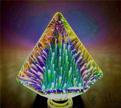 China Tipo luces decorativas del LED, bombillas decorativas del diamante con la sombra de la magia 3D en venta