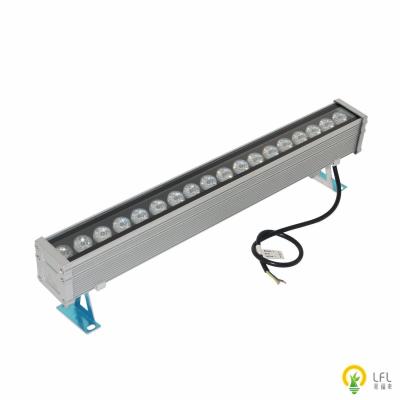 China IP65 Wall Washer Commercial LED Outdoor Lighting With Extended Aluminum Material 18W for sale