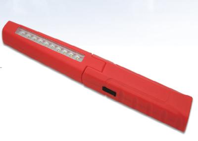 China Red Cordless Rechargeable Work Light , Aluminum Material Battery Work Light 3.5W 200lm for sale