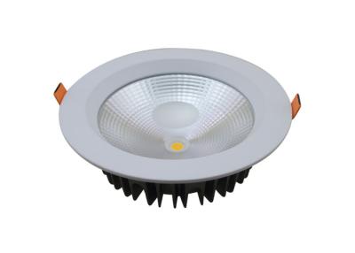 China No  flicker  COB Downlight 100lm/W 4 inch 12W 1200lm CE&Rohs&SAA 5years warrenty for sale