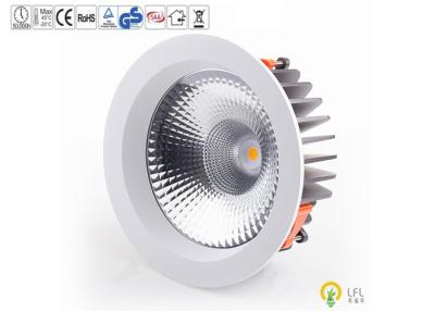 China No Flicker COB Commercial LED Downlight With Diffused Reflector Lens 12W 1200lm 3 Inch for sale