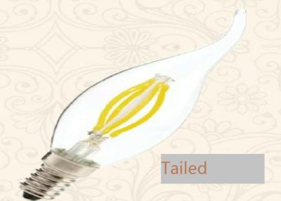 China Nostalgic Tailed Candle Decorative LED Bulbs With ARC Filament D35*118mm for sale