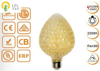 中国 G80の40W 5000K装飾的なLEDの球根はDimmableの白いフィラメントを暖めます 販売のため