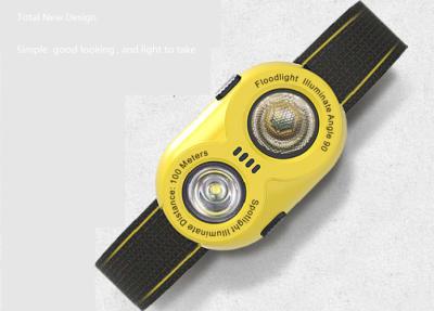 中国 緊急の電池式の仕事ライト、2.5W黄色い携帯用高い発電LEDの洪水ライト 販売のため