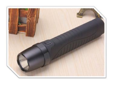 China Black Battery Powered Work Lights , Night Patrol / Safty Guard LED Battery Work Lamp 450lm for sale