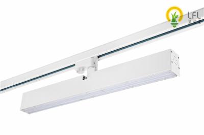 China 40/45W LED Linear Lighting Commercial Hanging Track Lighting 60 Deg Beam Angle for sale