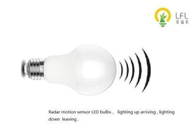 China 7W 800lm A70 Smart Led Light Bulbs Radar Motion Sensor With Super Brightness for sale