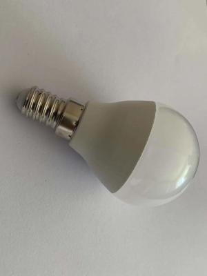 Cina lampadine decorative del filamento LED di 4W G45 Dimmable con dorato/vetro trasparente in vendita