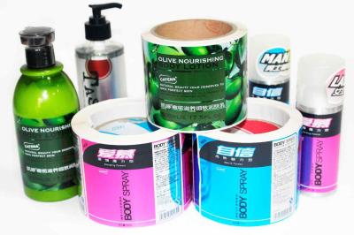 China OEM Etiquetas de lavado corporal de lavar botellas de la mano Adhesivos Flexo Impresión en venta