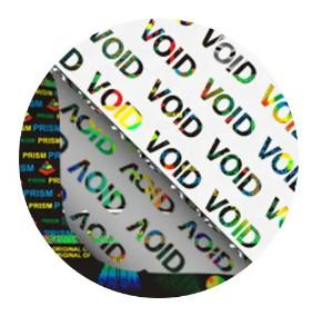 Cina Adesivi di sigillo di sicurezza impermeabili Etichette di sigillo VOID personalizzate in vendita