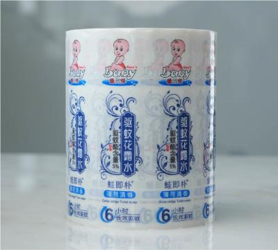 China Superficies brillantes lápiz labial Etiquetas adhesivas de cuidado personal Etiquetas adhesivas impermeabilización en venta