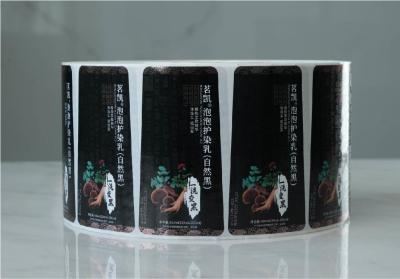 China Glossy Matte Surface Shampoo Sticker Label Body Lotion Labels Removable Adhesive for sale