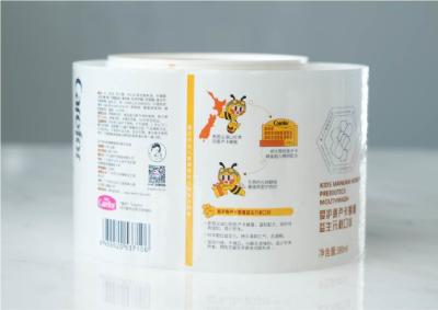 China Paper Vinyl PET PP PVC Embossed Sticker Labels Indoor Outdoor Usage for sale