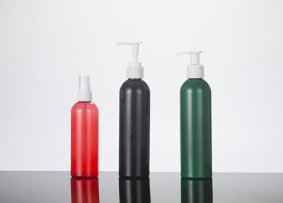 China Schwarzes 150 250ML HAUSTIER leerer Lotions-Pumpen-Spray-kosmetische Flasche mit Pumpen-Zufuhr für das Shampooverpacken zu verkaufen