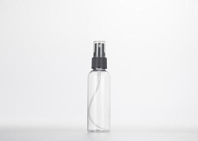 China 150ml Transparent PET Plastic Spray Bottle With Spray Cap Non Leakage for sale