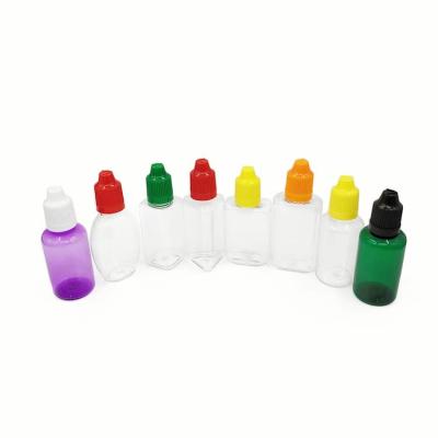 China Botellas de goteo de 30 ml Botella de goteo de ojo vacío Contenedor de plástico líquido pequeño en venta