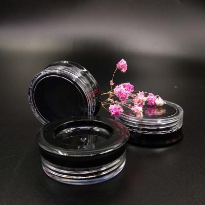 China 120ml Cosmetic Jars Bulk Plastic Container For With Customized Printing for sale