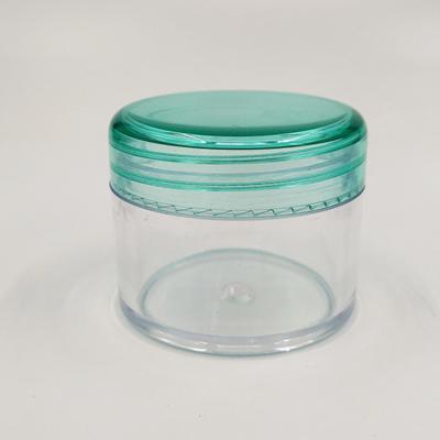China Customized Printing Plastic Cosmetic Jar Sealed with Pressure Sensitive Gasket for sale
