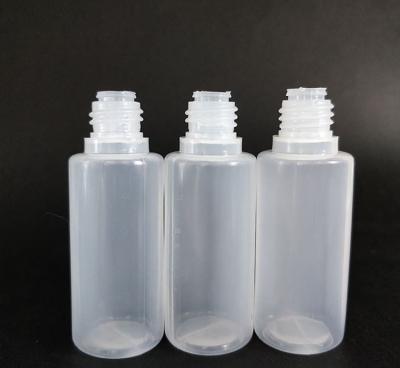 China Liquid Dispensing Plastic Dropper Bottles with Smooth Surface for sale