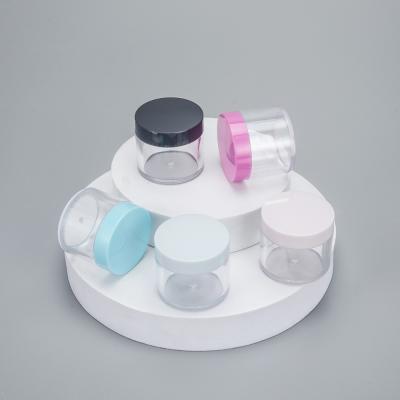 China 100ml Cosmetic Plastic Holder Jar for Storing Your Favorite Beauty Items for sale