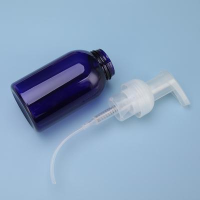 China Fábrica Grátis recipientes de cuidados com a pele 80 ml garrafa de loção de plástico 100 ml garrafa de bomba de PET para produtos cosméticos à venda