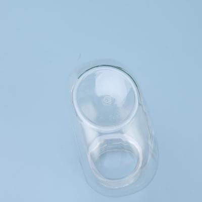 China Fabricante Vacío 100Ml 250Ml 450Ml PET Cuadrado Rectángulo Shampoo Spray Pump Loción Botella Cosmética Botella de plástico en venta