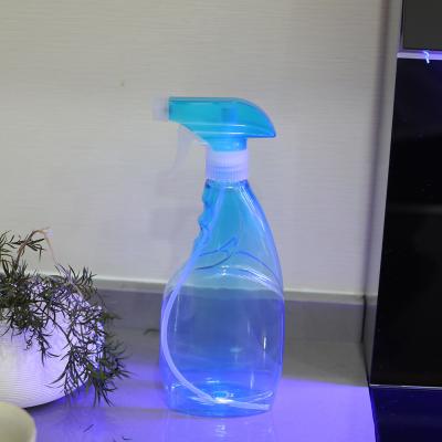 China Screen Printing PET Trigger Pump Bottle Customized Logo 200ml Plastic Misting Bottles en venta