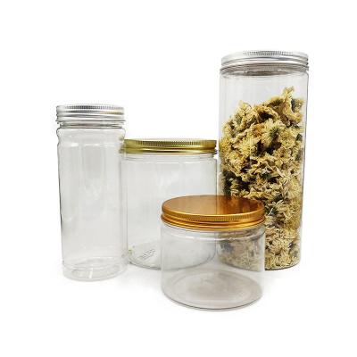 China Customized Plastic Jar Containers / Plastic Containers Jars With Pressure Sensitive Sealing à venda