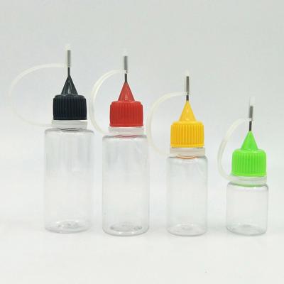 China Botellas de gotero de vidrio liso con tapa de tornillo de 10 ml a 120 ml Negro transparente en venta