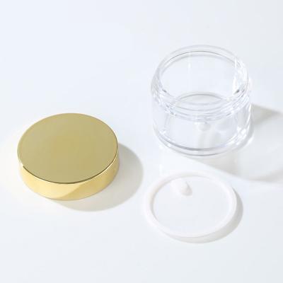 China Customized Transparent Plastic Cosmetic Jars in Various Capacities for Beauty Products en venta