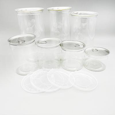 China Variety Size Smooth Surface Cosmetic Jar with Pressure Sensitive Gasket en venta